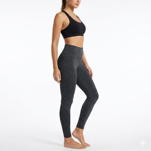 Beyond Yoga Pants - Beyond Yoga high rise space dye leggings gray small